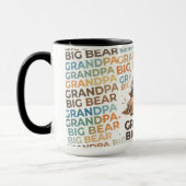 Opa Grote Beer majestueus ontwerp Mok (Links)