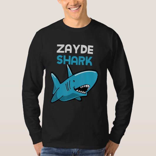 Opa Haai Grappige Familie T-shirt (Voorkant)