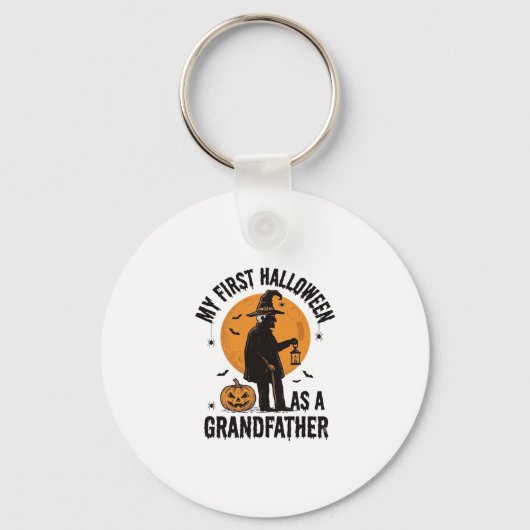 Opa Halloween Shirt Eerste enge opa_1 Sleutelhanger (Voorkant)