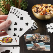 Opa heeft Modern Schrift 3 Foto ingesteld Pokerkaarten (Insitu)