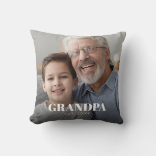 Opa heeft Opa-dag ingesteld foto Kussen