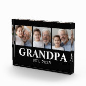 Opa heeft Opa-dag ingesteld Fotoblokken (Rechts)