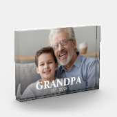 Opa heeft Opa-dag ingesteld Fotoblokken (Links)