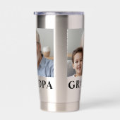 Opa heeft Opa-dag opgericht Geïsoleerde Drinkbeker (Rechts)