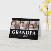 Opa heeft Opa-dag opgericht Kaart (Gele Bloem)