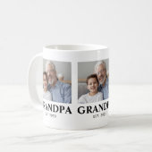 Opa heeft Opa-dag opgericht Koffiemok (Voorkant links)