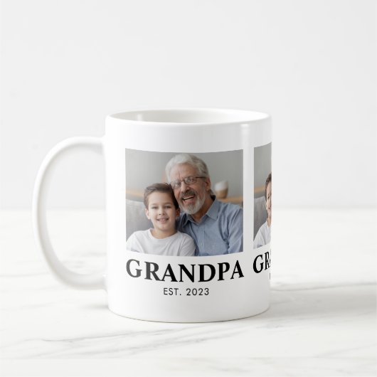 Opa heeft Opa-dag opgericht Koffiemok (Links)