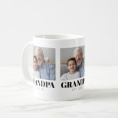 Opa heeft Opa-dag opgericht Koffiemok (Voorkant links)