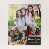 Opa heeft vet witte schrift 3 foto legpuzzel (Verticaal)