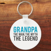 Opa, het Man, de Myth, de Legende Sleutelhanger (Voorkant)