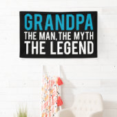 Opa, het Man, de Myth, de Legende Spandoek (Insitu)