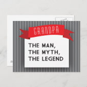 Opa - het Man, de mythe, de legende Briefkaart (Voorkant / Achterkant)