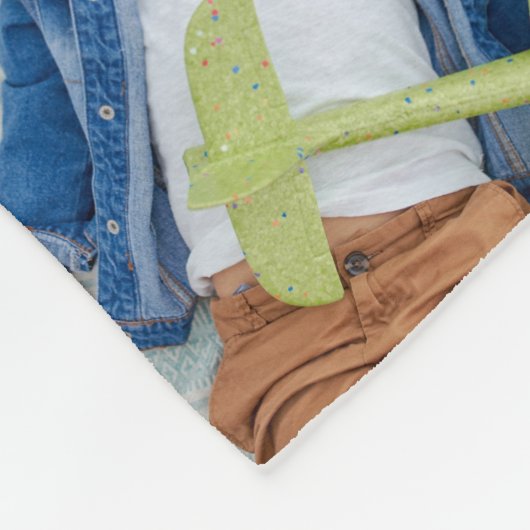 Opa. Het Man. De mythe. De Legende. | Foto Fleece Deken (Hoek)