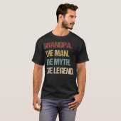 Opa het Man de mythe de legende T-shirt (Voorkant volledig)