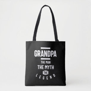 Opa het Man de mythe de legende Tote Bag