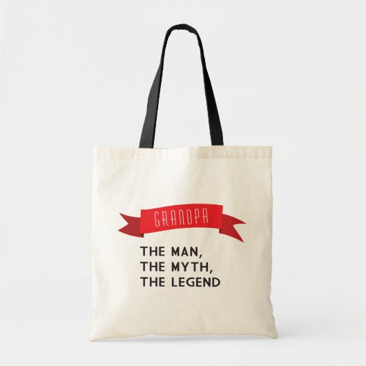 Opa - het Man, de mythe, de legende Tote Bag (Voorkant)
