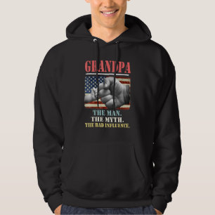 Opa het Man de mythe de slechte invloed Amerika Hoodie
