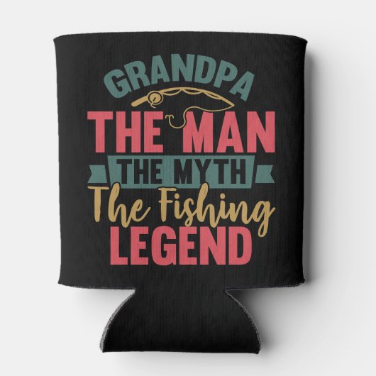 Opa - het Man, de mythe, de Vissende leger Blikjeskoeler (Achterkant)