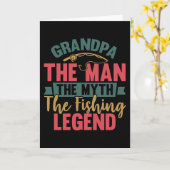 Opa - het Man, de mythe, de Vissende leger Kaart (Gele Bloem)