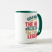 Opa - het Man, de mythe, de Vissende leger Mok (Voorkant rechts)