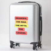 opa het man de mythe van de legende sticker (Koffer)
