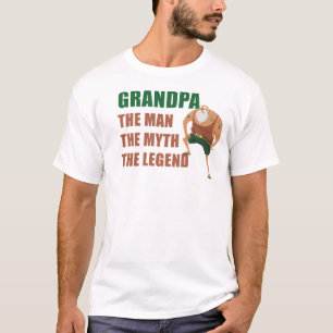 Opa Het Man, Myth, Legend - Vaderdag Grappig T-shirt