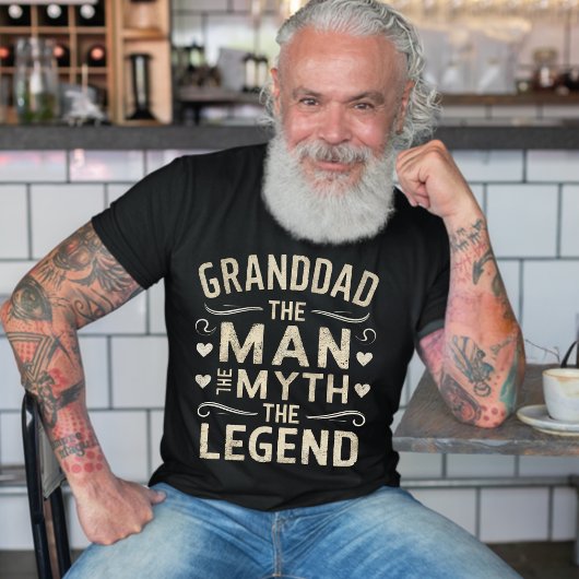 OPA | Het Man The Myth The Legend Father Day T-shirt