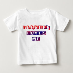 Opa houdt van me Baby T-Shirt
