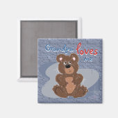 Opa houdt van me magneet (Voorkant / Achterkant)