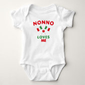Opa houdt van mij Italiaans Romper (Voorkant)