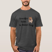 Opa houdt van zijn Welsh Corgi T-shirt (Voorkant)