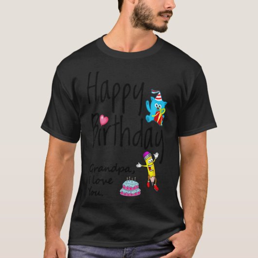 Opa, ik hou van je t-shirt (Voorkant)