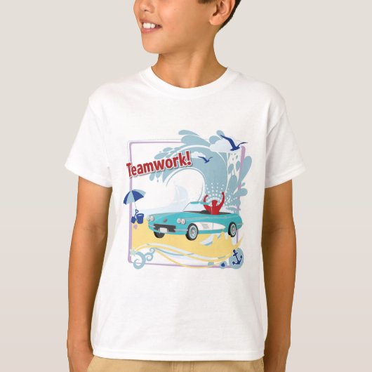 Opa in mijn zakteam #2 t-shirt (Voorkant)