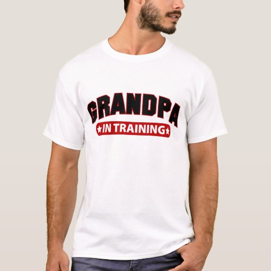 Opa in opleiding t-shirt (Voorkant)