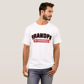 Opa in opleiding t-shirt (Voorkant volledig)
