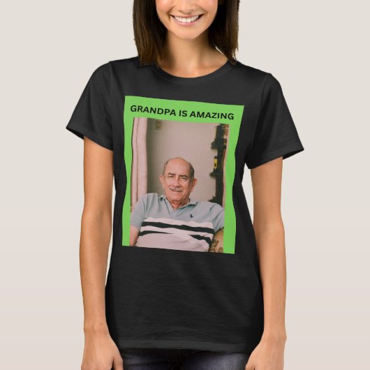 OPA IS AMAZING T-SHIRT (Voorkant)