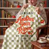 Opa is Another Year Riper Text fleece deken