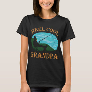 Opa is echt gaaf cadeau voor visliefhebbers voor V T-shirt