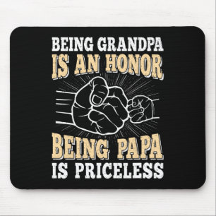 Opa is een eer Papa is onbetaalbaar vader Fa Muismat