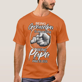 Opa is een eerwaarde die PaPa is, is zonder wrijvi T-shirt