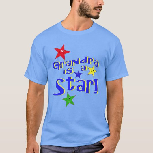 Opa is een sterrenShirt T-shirt (Voorkant)