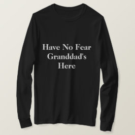 Opa is hier Heren Basic T-Shirt