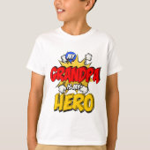 Opa is mijn Hero T-shirt (Voorkant)
