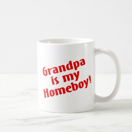 Opa is mijn huisjongen koffiemok (Rechts)