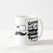 Opa is mijn naam en spil is mijn Mok (Voorkant rechts)