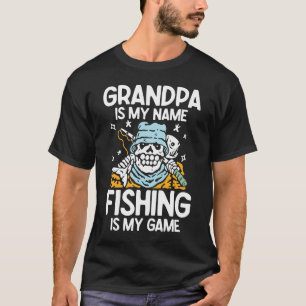 Opa is mijn naam Gevist Mijn game T-shirt