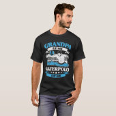 Opa is mijn naam Waterpolo. T-shirt (Voorkant volledig)
