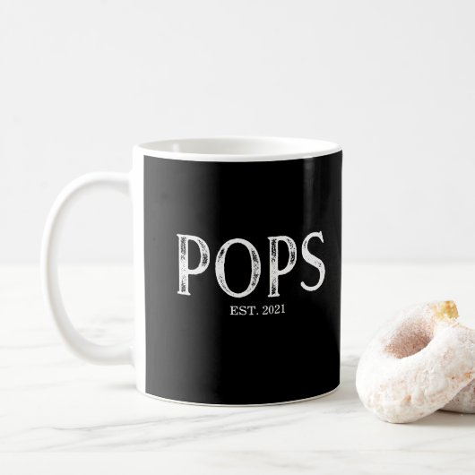 Opa Jaar Oprichting Koffiemok (Met donut)