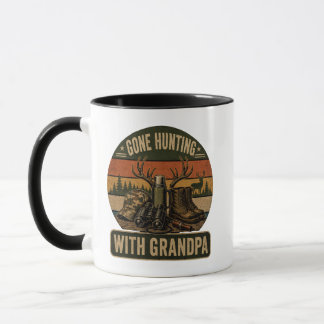 Opa jachtcadeau vintage jager mok