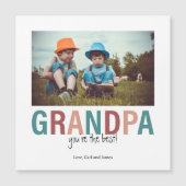 Opa Je bent de beste foto Custom Modern (Voorkant)
